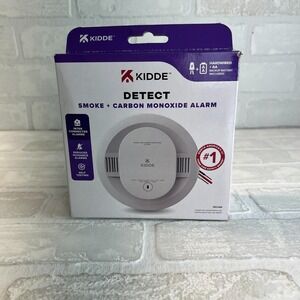 Kidde‎ 30CUAR Detect Smoke + Carbon Monoxide Alarm- Hardwired + AA Battery. New.